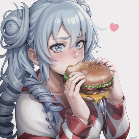 Sometimes Posting Images of Anime Girls Eating a Burger  Facebook